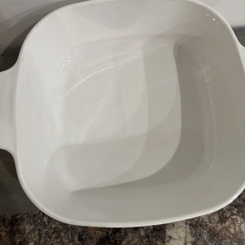 VTG Corning Ware Casserole Dish 4 Quart A-84-B Spice of Life L’Echalote La Sauge